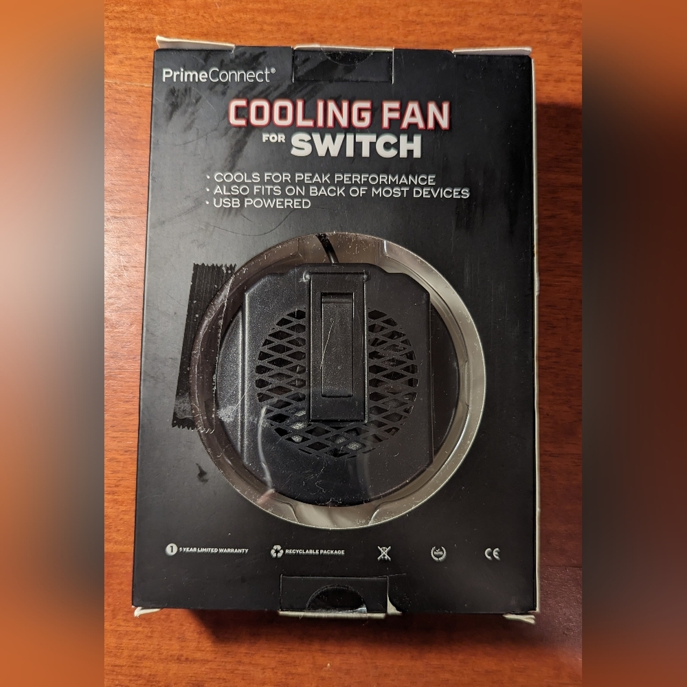 Prime Connect Cooling Fan for Nintendo Switch
